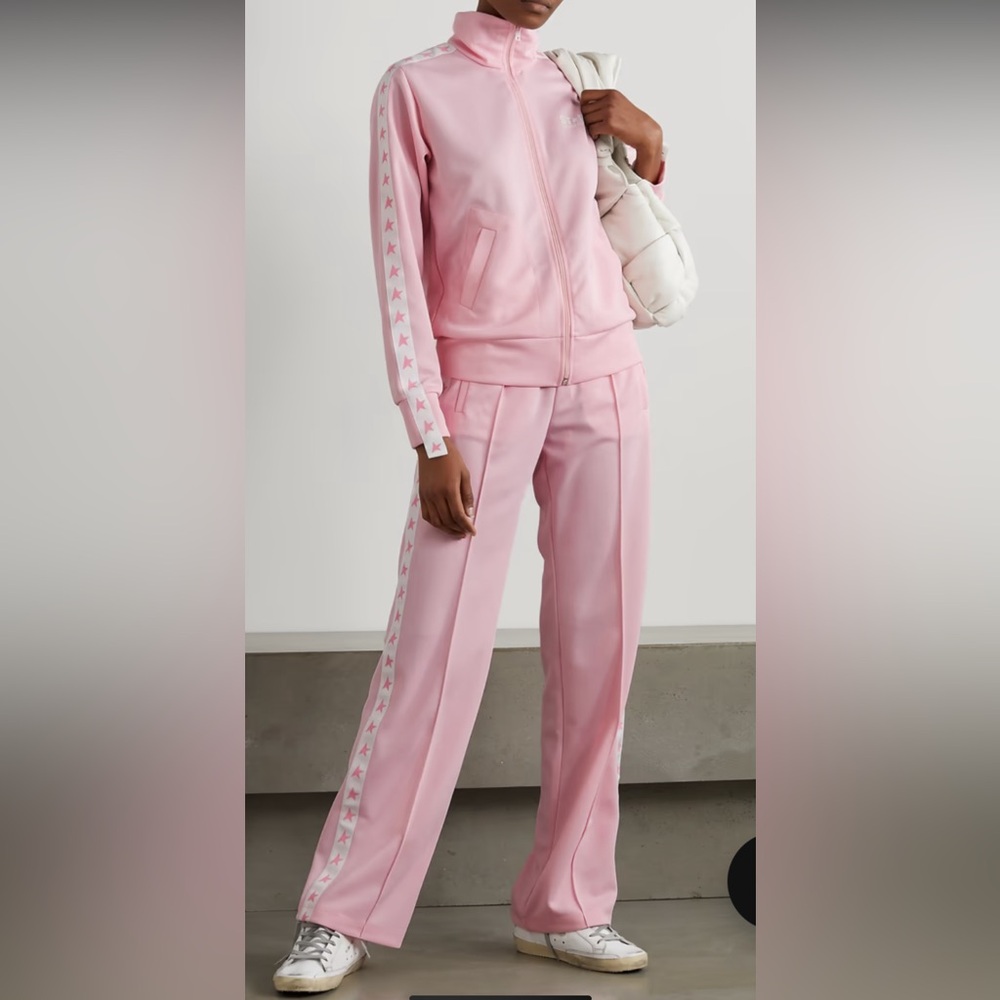GOLDEN GOOSE TRACK SUIT Pink SZ Large